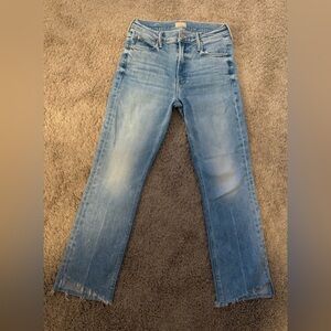 MOTHER Light Blue Straight Leg Jeans